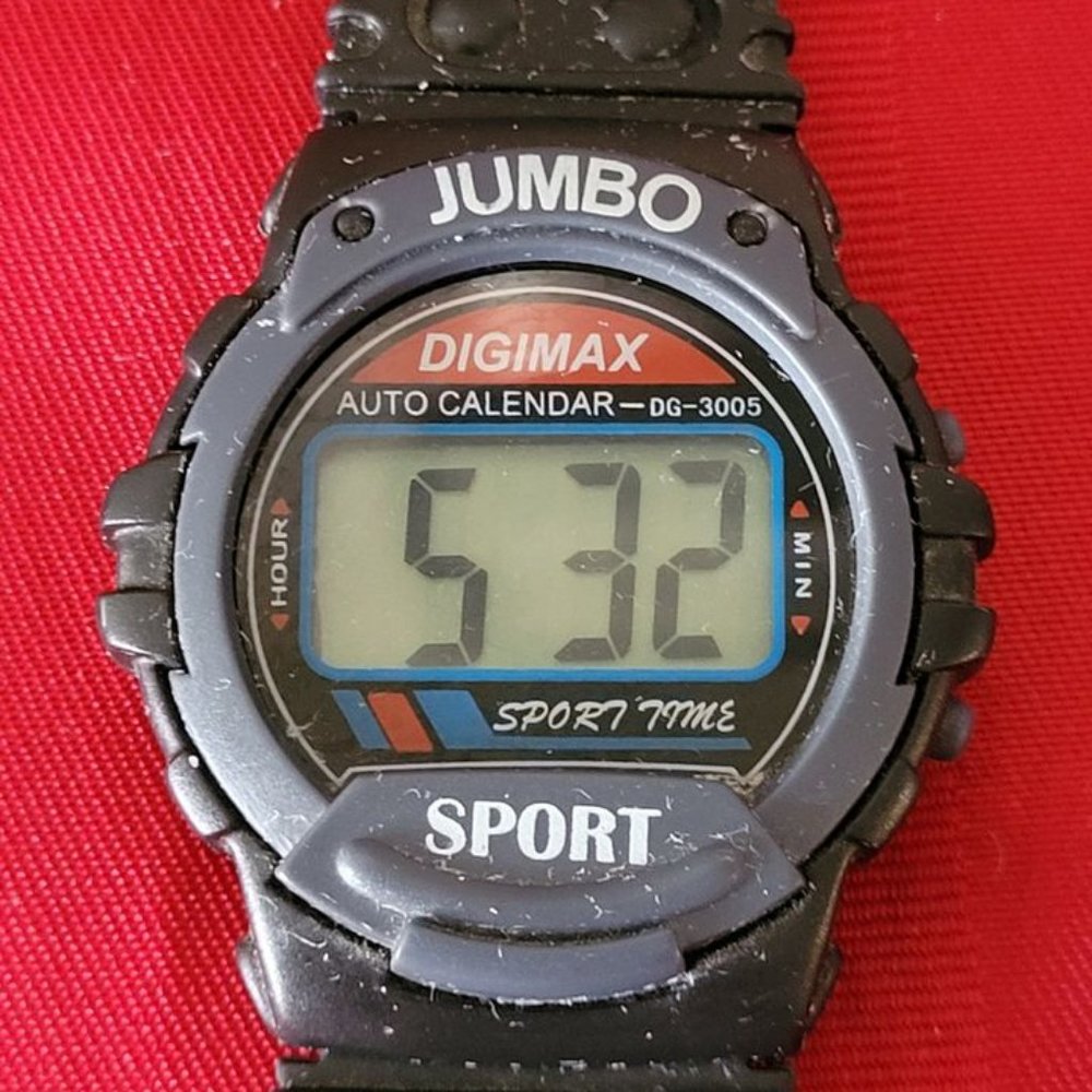 VINTAGE 1980'S, DIGIMAX SPORTS WATCH!!!